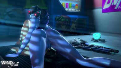 Tracer's Face Pounded with Meat [Bonanza].