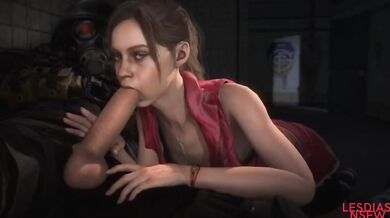 The zombie apocalypse has begun and two girls must band together to survive in the horrific world of Resident Evil 2, but their thirst for blo*od and passion for each other will be their undoing.