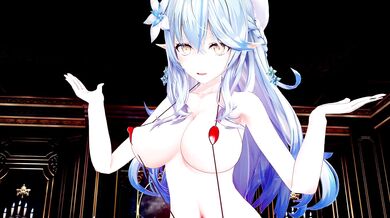 MMD Yukihana Lamy Haniwa's Tiny Garden: A XXX Parody