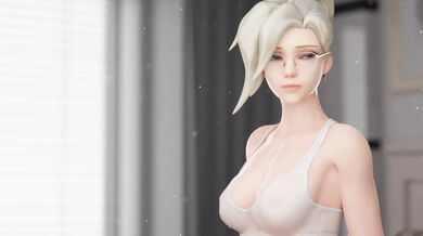 Afternoon Delight with Mercy's Titties & Ass [Interracial][4K] [Insert explicit words here for more impact]Mercy's cooking skills are put to the test in Blacked's latest 4K release, 'Mercy Cooks All Day'. The beautiful ebony goddess invites you into her