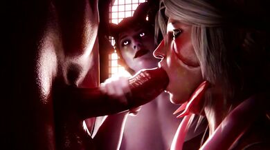 Ciri's Hot and Naughty Seductress Streak Exposed in Scrappy-coco's Bedroom [Explicit Hentai Anime]