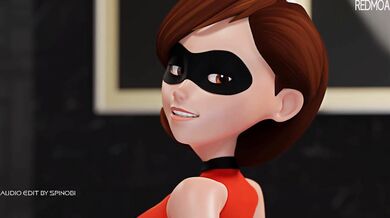 Ass-Fucking Helen Parr's Squeaky Cum Slut Butt