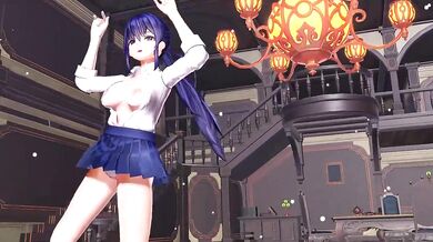 Banging a Pregnant Teacher - CH4NGE's 3D Sexy Mio