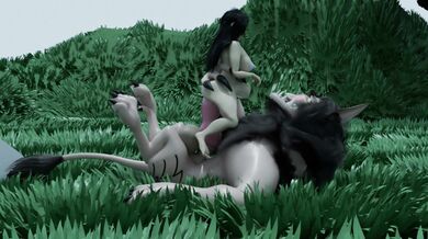 Werewolf Fucks Petite Woman: A Hairy Tail of Forbidden Love