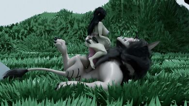 Werewolf Fucks Petite Woman: A Hairy Tail of Forbidden Love