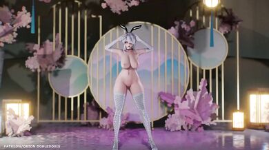 Weak Sounds HAKU's Bunny Suit Orgy - Fetish Fucking in Pink and 18+!