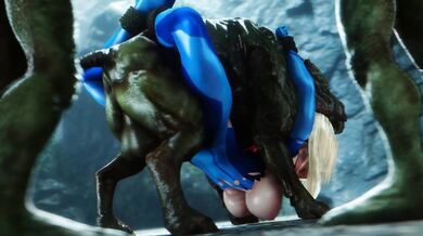 Samus' Sexual Enslavement of Canines (NSFW)