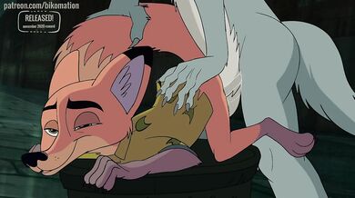 Bikomation's Big Dick From Behind Pounding