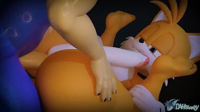 Sonic's Secret Lustful Desires Fulfilled by Blending Pleasure