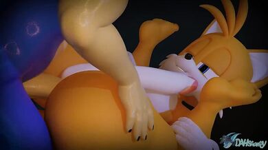 Sonic's Secret Lustful Desires Fulfilled by Blending Pleasure