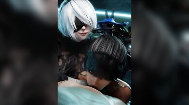 Eve's Lustful Desire for Android 2B (Gretdb)