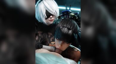 Eve's Lustful Desire for Android 2B (Gretdb)