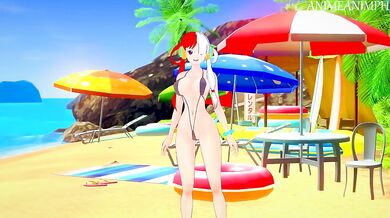 Luffy Tames the Pirate Queen Uta with his Monster Cock