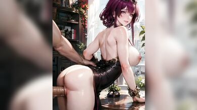 Fucked by Kafka's Giant Cock: A Sweet and Messy Creampie Experience