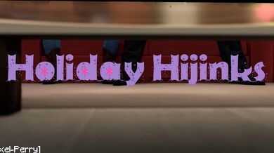 Christmas Cock-blocking with Pixel Perry