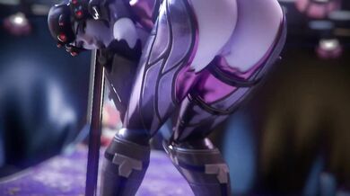 Horny Widow's Sensual Pole Dancing Routine [Explicit FPS Blowjob]