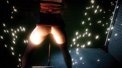 Big Butt Ayane Twerks in CGI Heaven