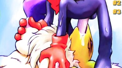Tentacle-Crazed Digimon Battle in Futanari Fury!