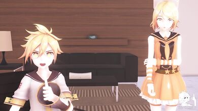 Rin and Len's Erotic Ghost Dancing for Cash [Penetrative Ghost Dance Fever]