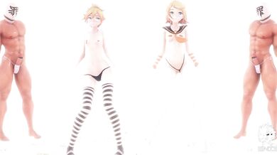 Rin and Len's Erotic Ghost Dancing for Cash [Penetrative Ghost Dance Fever]