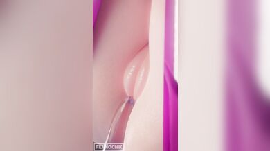 Glass Dildo Dominates the Shemale [Fennochio]