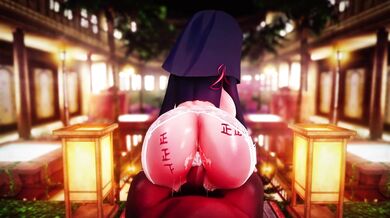 Virtual Tuber's Hot Housewife Mari's Second Episode - Lesbian Sex