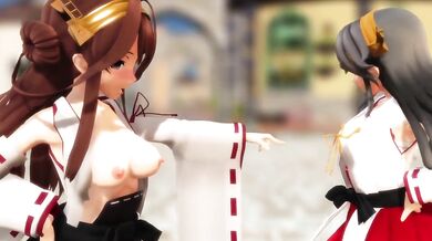 Sexy Stepsisters with Big Guns: The Kancolle Kongou Sisters