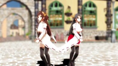 Sexy Stepsisters with Big Guns: The Kancolle Kongou Sisters