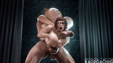 A Pussy and Boobs Adventure: How Velma Gets Satisfied by Her Jugs [RadRoachHD]