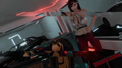 Tifa's Wet Exploration of Yen's Hot Spot