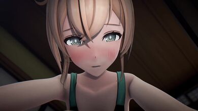 Sexy Kazama Iroha Takes it Off in Hololive [Nude ChunAsa]