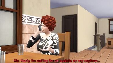 Uncle's Cummed Squirting Orgy with The Sims 4 Family