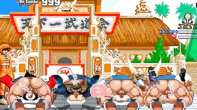 Bukkake Party with Gender-bending Studs in MUGEN