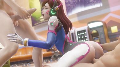 [4K] D.Va Size Matters - White Bewyx