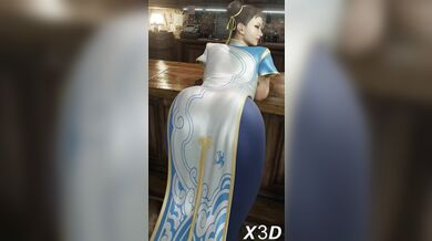 Chun-Li's Lusty Escapade in Seven Heavens with Multiple Outfits and Unlimited Orgasms