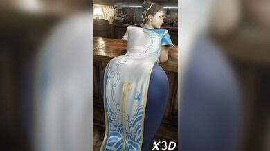Chun-Li's Lusty Escapade in Seven Heavens with Multiple Outfits and Unlimited Orgasms