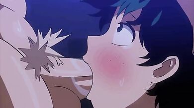 Deku's Expanding Stomach