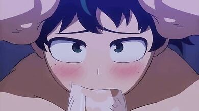 Deku's Expanding Stomach