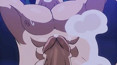 Deku's Expanding Stomach