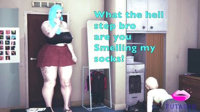 Gothic Futanari Stepsibling Bones Her Brotherly Scent of Eros