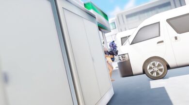 Public Sex on a Car with KhaoMMD