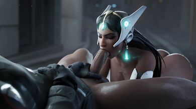 Reyes and Symmetra's Anal Debauchery in 4K [Aphy3d]