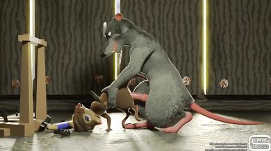 Mrs. Brisby's Wet Pussy Fucked Hard by Jenner in 'Grimm3D'