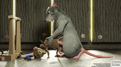 Mrs. Brisby's Wet Pussy Fucked Hard by Jenner in 'Grimm3D'