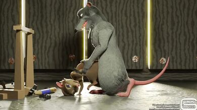Mrs. Brisby's Wet Pussy Fucked Hard by Jenner in 'Grimm3D'