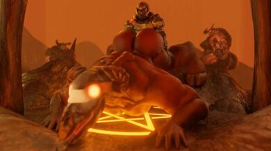 Doom Slayer vs. Demons: The Furry Fury