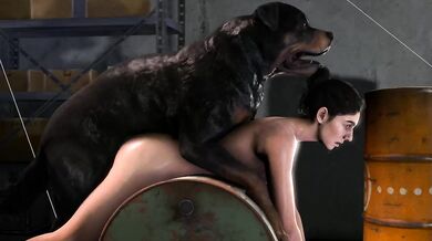 Dina Riding the Barrel