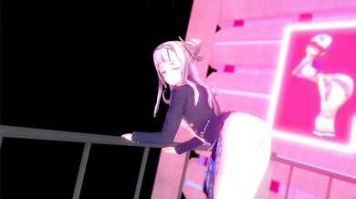 Murasaki Shion's Naughty Booty Bounce