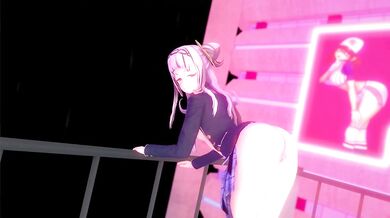 Murasaki Shion's Naughty Booty Bounce