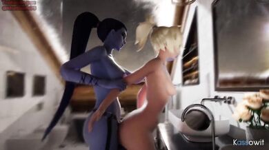 El mercy y la viuda (versión lésbica)